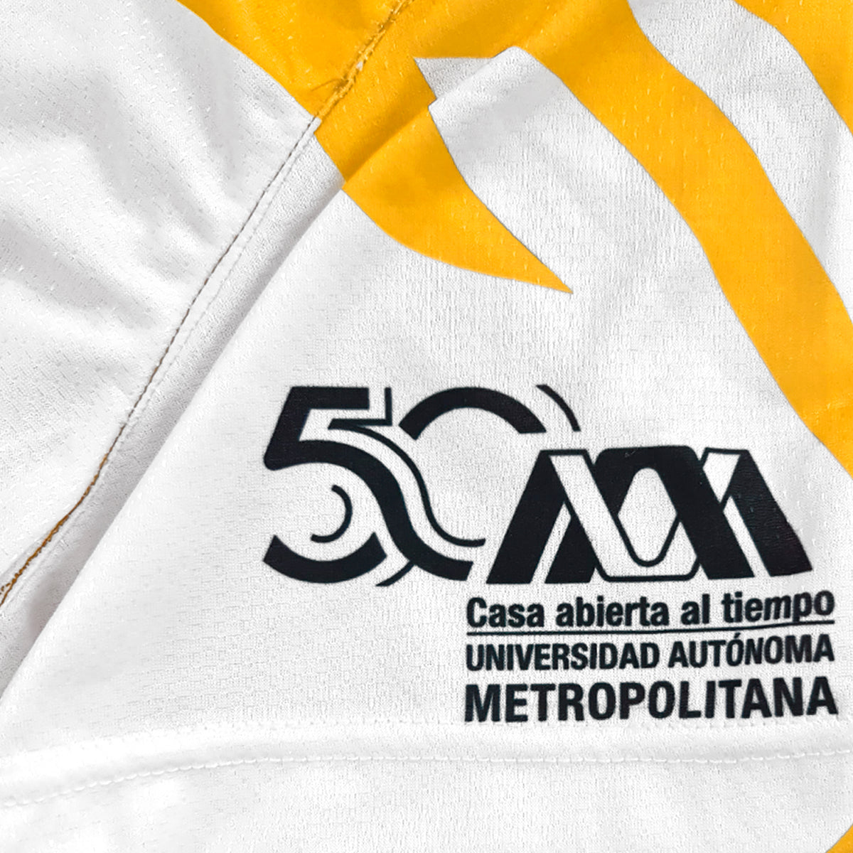 PLAYERA AMARILLA FUNDACIÓN UAM