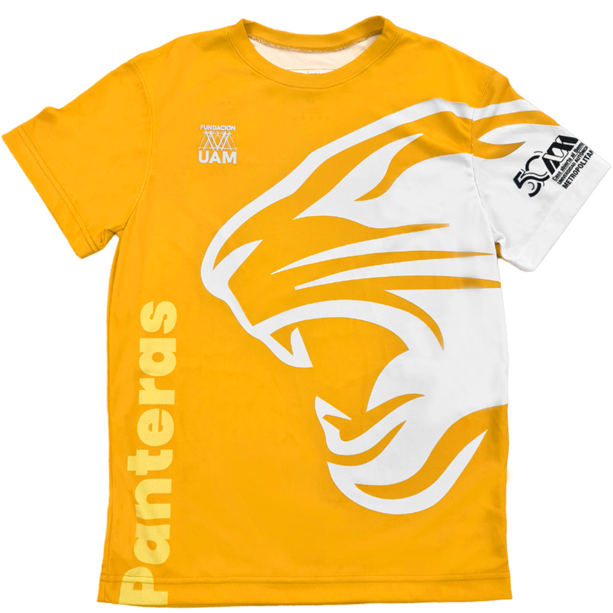 PLAYERA AMARILLA FUNDACIÓN UAM