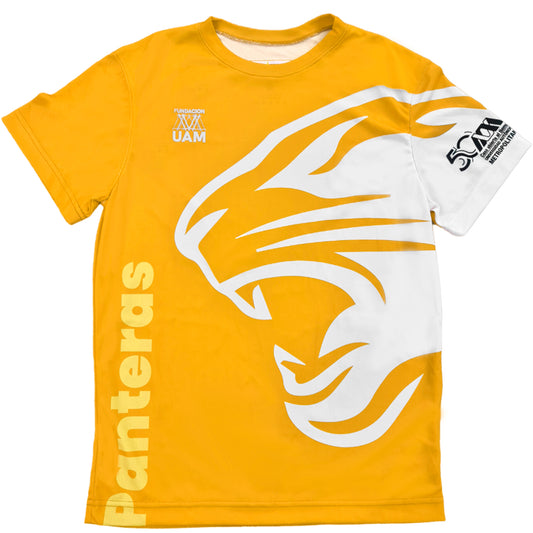 PLAYERA AMARILLA FUNDACIÓN UAM